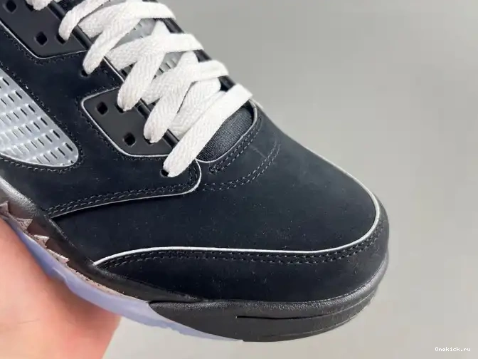 One Kick Black Metallic Jordan Air HF3975-001 Reimagined 5 0628